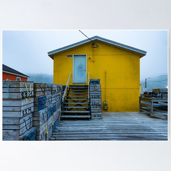 Item preview, Fish Hut Nova Scotia Northwest Cove designed and sold by Roxane Bay.