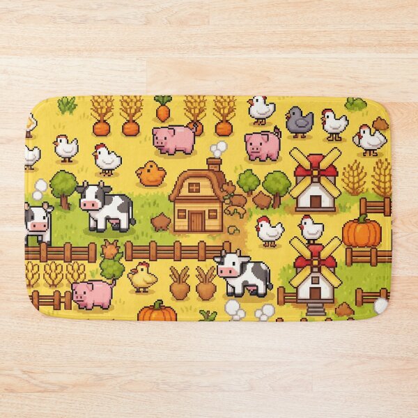 Item preview, Cozy Farming Sim Pixel Art Pattern designed and sold by StickyGuys.