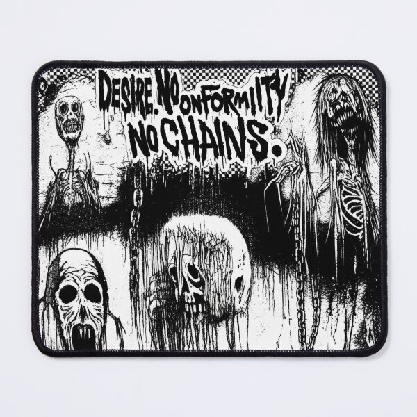 Item preview, No Desire No Conformity No Chains Horror Art designed and sold by Uglyandcute.
