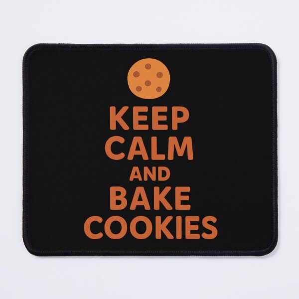 Item preview, Keep Calm and Bake Cookies - Cute Baking Quote designed and sold by LuxeGraphix.