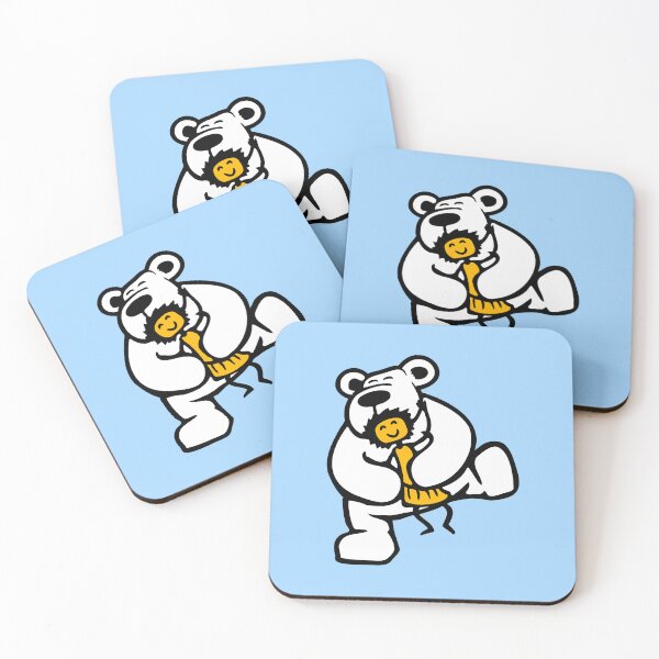 Item preview, Ice Bear Girl Woman Friends Dancing Happy Fun Team designed and sold by shirt-o-mat.
