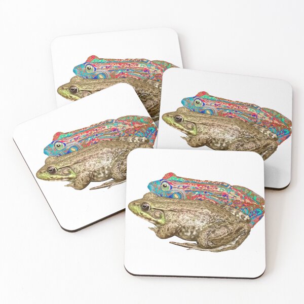Item preview, Green Frog with Psychedelic Reflection designed and sold by Jim Lorman.