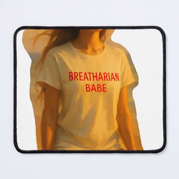 Item preview, The Breatharian Babe designed and sold by Lovely Memetics.