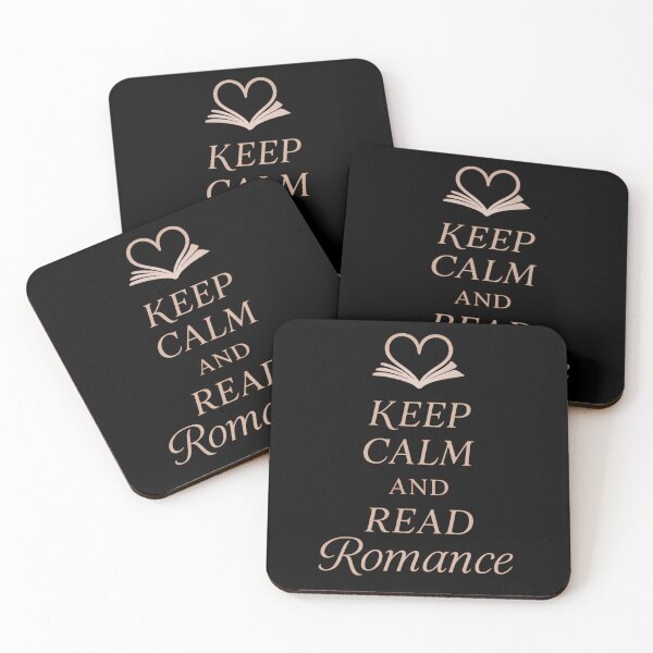 Item preview, Keep Calm and Read Romance quote - Cute Bookish Gift for Romance Readers & Bookworms designed and sold by LuxeGraphix.