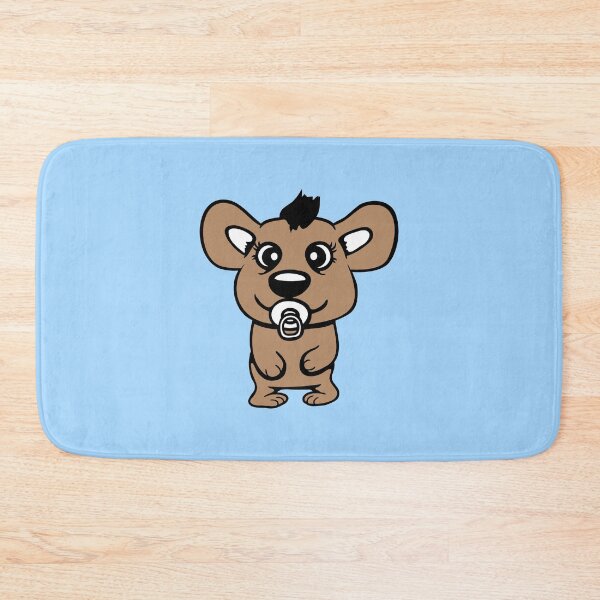 Item preview, Bear Baby Pacifier Cute Little Happy Smile Child Toddler designed and sold by shirt-o-mat.