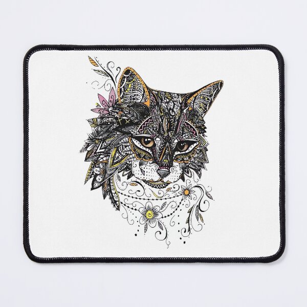 Item preview, Henna Cat designed and sold by Cora Worthington Art.