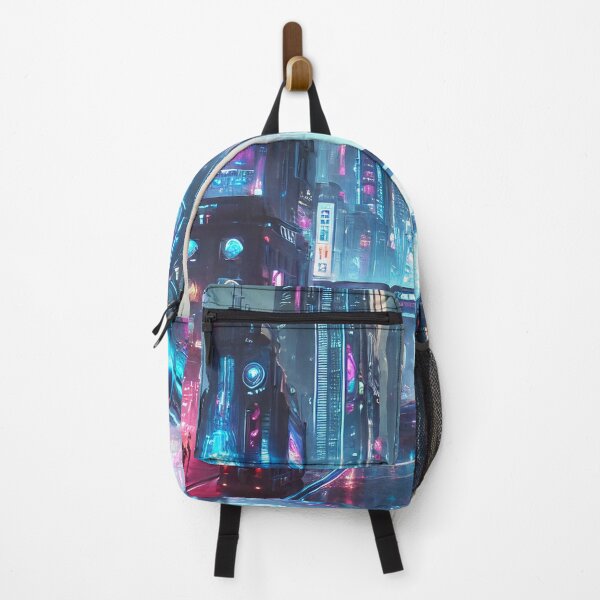 Item preview, Neon Skyline – Cyberpunk City at Night designed and sold by RealmAndRender.