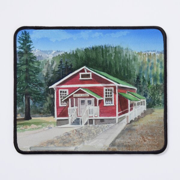 Item preview, Winton Schoolhouse in the Pines designed and sold by MerriliesBrush.