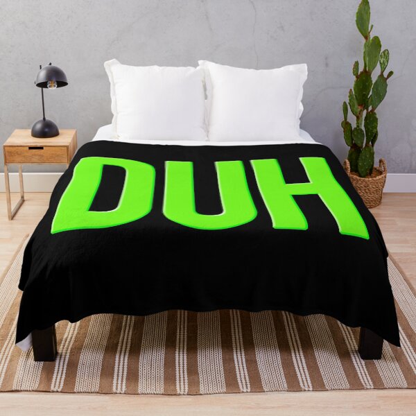 Item preview, DUH in Green Bold designed and sold by Memes N Lore .