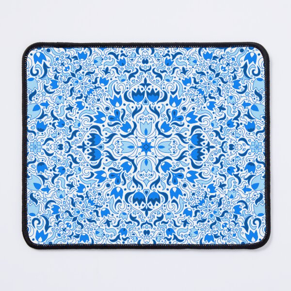 Item preview, Floral pattern in Blues designed and sold by mikaelaK.