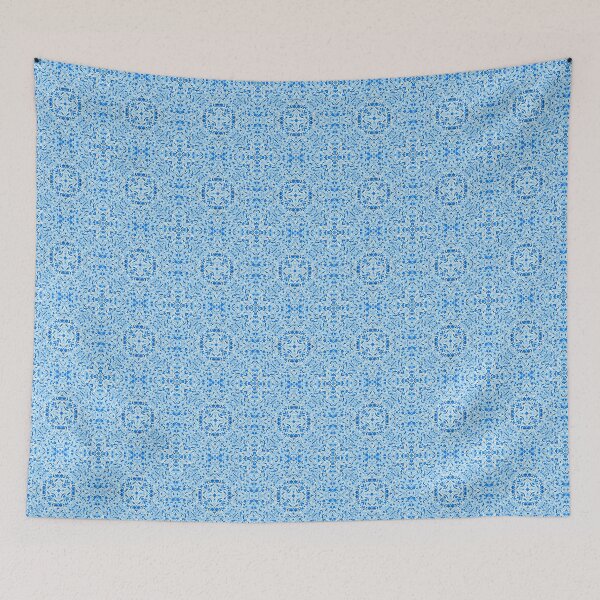 Item preview, Floral pattern in Blues designed and sold by mikaelaK.
