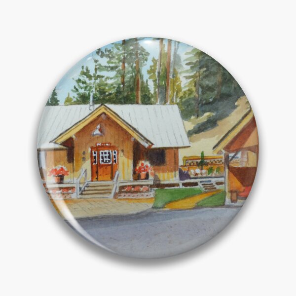 Item preview, Charming Cabin in the Pines designed and sold by MerriliesBrush.