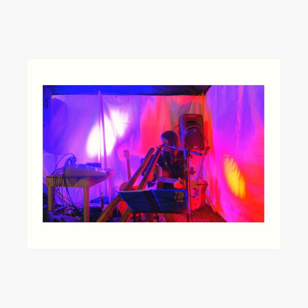 Colour Me Some Party Music Art Print