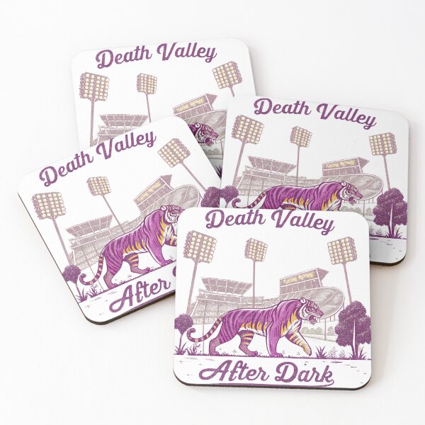 Item preview, Death Valley After Dark" Hand-Drawn Tiger Stadium Art - Original Design designed and sold by ashofthesouth.