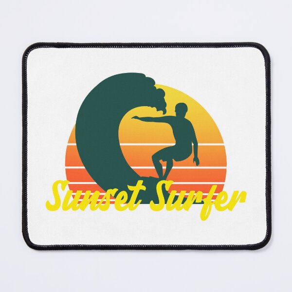 Item preview, Surfer rides golden wave, sunset glow in harmony. designed and sold by GGNorth2.