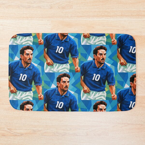 Item preview, Roberto Baggio Italy Football Legend Soccer Icon Art designed and sold by kakarikihill.