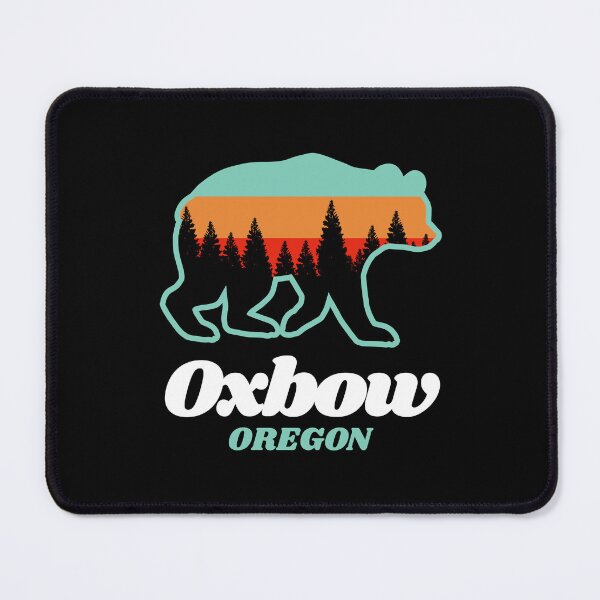 Item preview, Oxbow Oregon Vacation Bear OR Mountains Sky Gift designed and sold by Guarddogdrive.