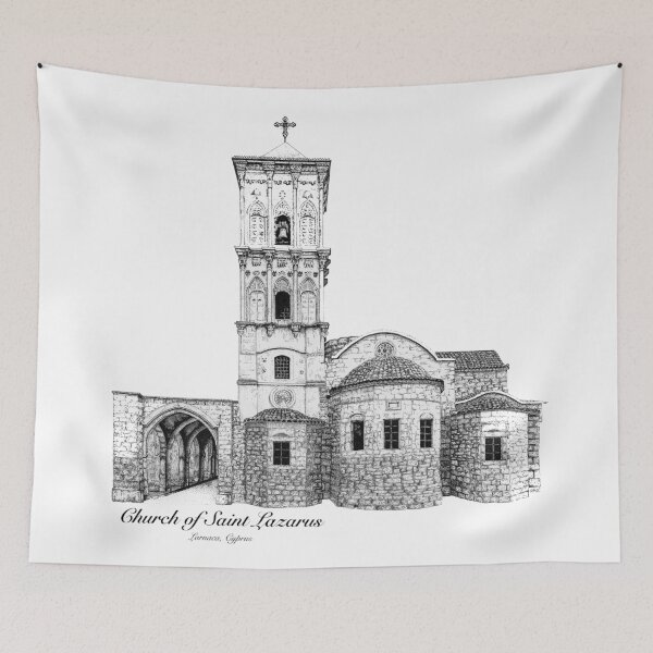 Item preview, Church of St. Lazarus - Larnaca, Cyprus by Amanda M Lucas designed and sold by Amanda Lucas.