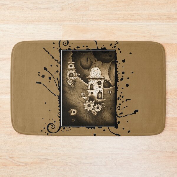 Item preview, Flying houses. Dotwork painting. Not AI generated, hand drawn. designed and sold by michal.m.C..