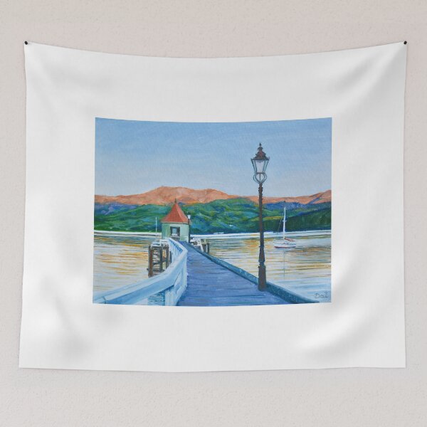 Item preview, Sunrise over French Bay, Akaroa, New Zealand designed and sold by Dai Wynn Fine Art.