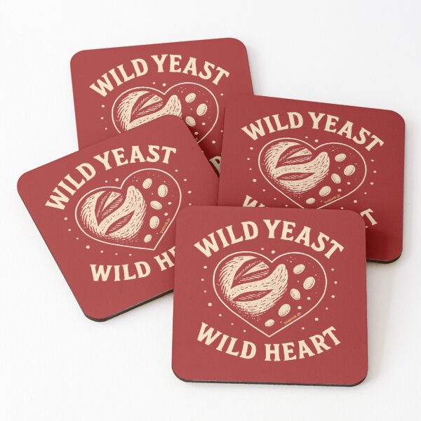 Item preview, Wild Yeast, Wild Heart - Sourdough designed and sold by SimplyJamee.