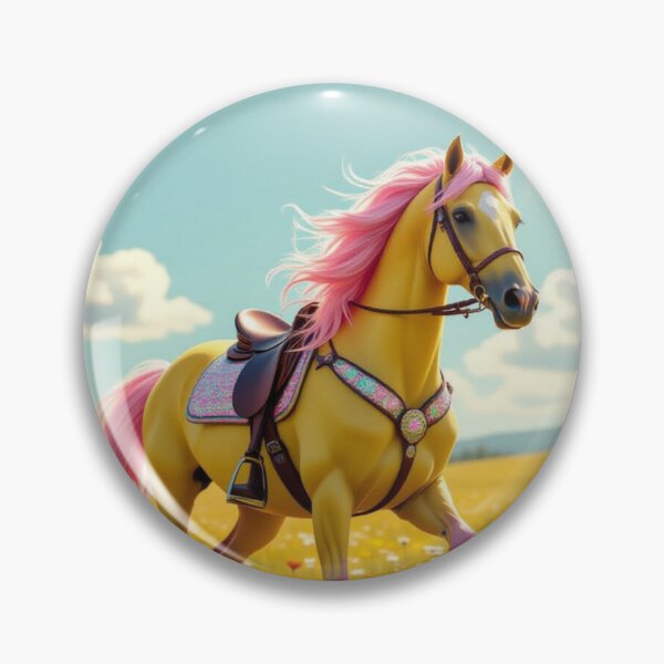 Item preview, cover yellow horse designed and sold by Islandflowers.