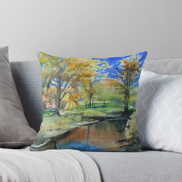 Item preview, Autumn Reflections by the River designed and sold by MerriliesBrush.