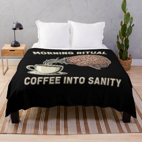 Item preview, Morning Ritual Sanity: Coffee Brain Boost Art designed and sold by kubix81.