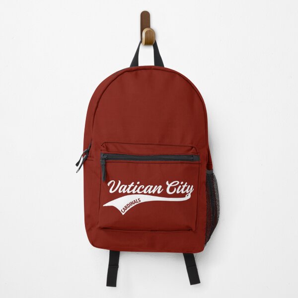 Item preview, Cursive Vatican City Cardinals Vintage Baseball Swoosh Logo Pope White designed and sold by opptop.
