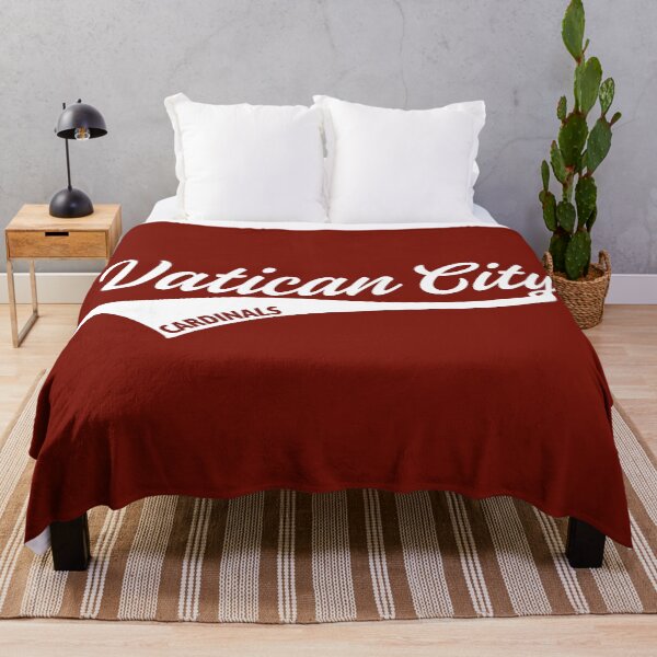 Item preview, Cursive Vatican City Cardinals Vintage Baseball Swoosh Logo Pope White designed and sold by opptop.