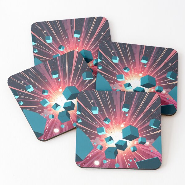 Item preview, Geometric Cascade Impact designed and sold by Ledsor.