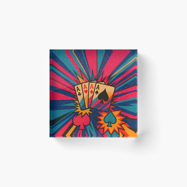 Item preview, Four Aces Pop Explosion designed and sold by Hirako Nakatsu.