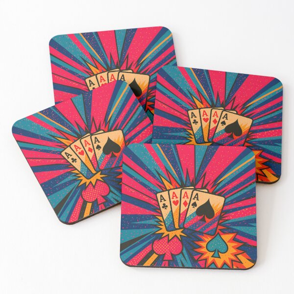 Item preview, Four Aces Pop Explosion designed and sold by Hirako Nakatsu.