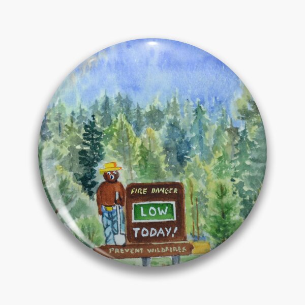 Item preview, Smokey Bear Says: Fire Danger Low Today! designed and sold by MerriliesBrush.