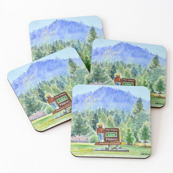 Item preview, Smokey Bear Says: Fire Danger Low Today! designed and sold by MerriliesBrush.
