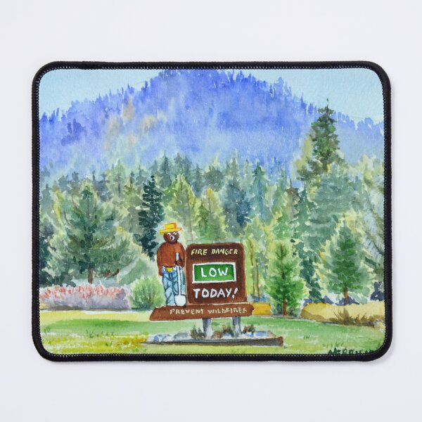 Item preview, Smokey Bear Says: Fire Danger Low Today! designed and sold by MerriliesBrush.