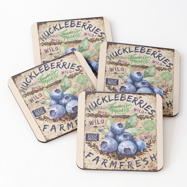 Item preview, Copy of HUCKLBERRIES FARMFRESH designed and sold by IndieQuill .