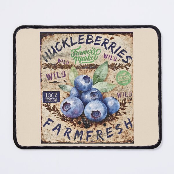Item preview, Copy of HUCKLBERRIES FARMFRESH designed and sold by IndieQuill .