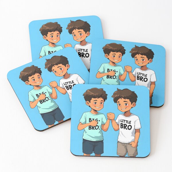 Item preview, Big Bro" and "Little Bro designed and sold by Uglyandcute.