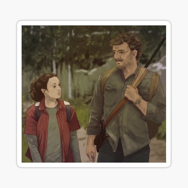 Item preview, Ellie & Joel HBO designed and sold by ChaosPeach25.