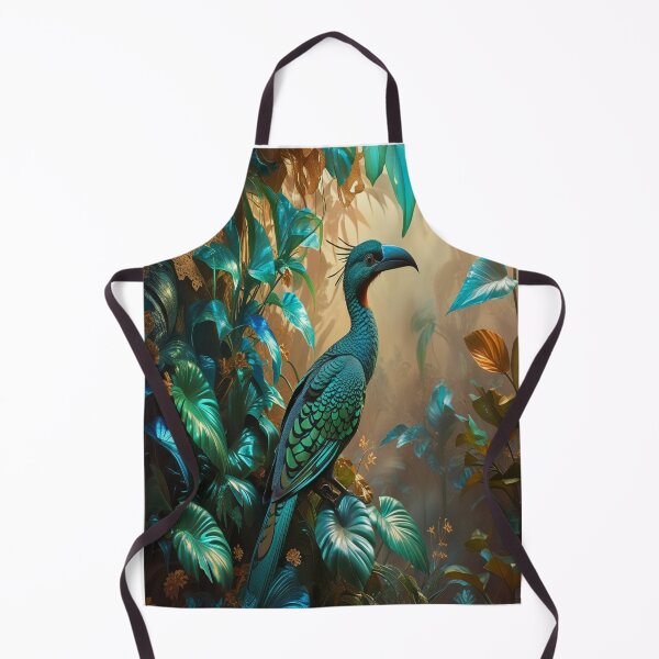 Item preview, Camouflaged Exotic Bird in Psychedelic Jungle designed and sold by Max Store.