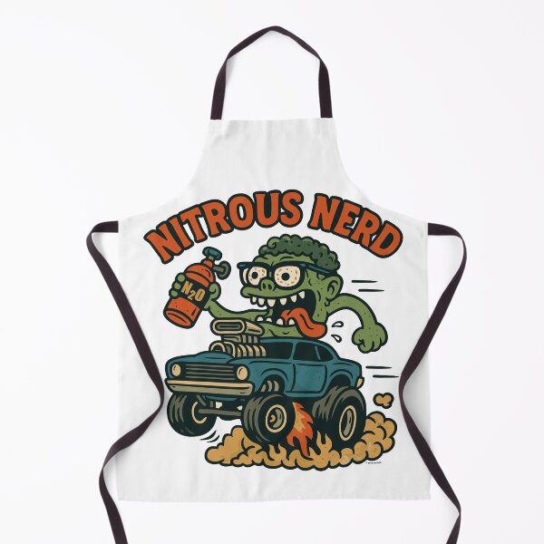 Item preview, Nitrous Nerd, Nerdy Comic Racer designed and sold by Automotive Art by Greg.