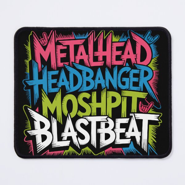 Item preview, Metalhead Headbanger Heavy Metal Rock Culture designed and sold by 89BLACK.