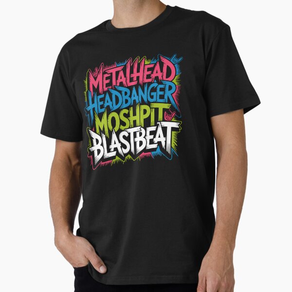 Artikel-Vorschau von Metalhead Headbanger Heavy Metal Rockkultur, designt und verkauft von 89BLACK.