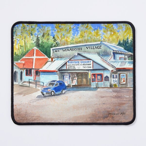 Item preview, Lake Wenatchee Village designed and sold by MerriliesBrush.