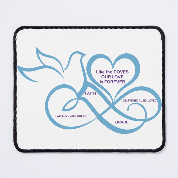 Item preview, Like the Doves our Loves FOREVER designed and sold by VeteranCreated.