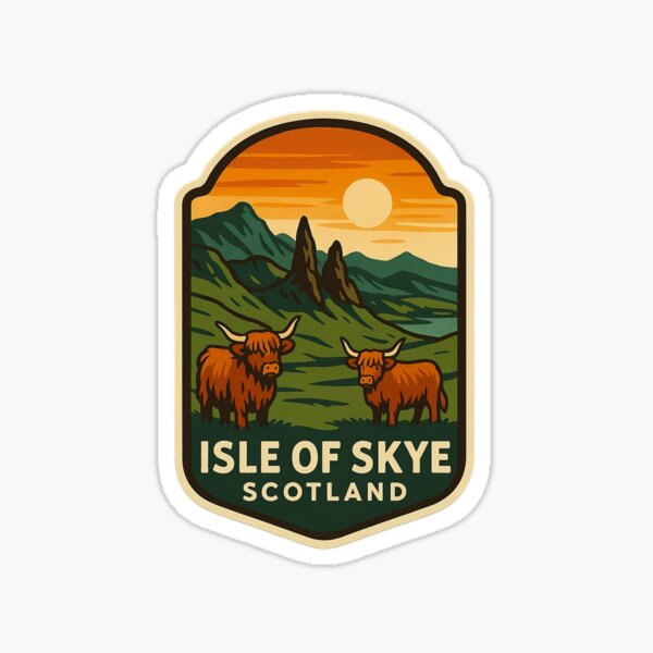 Item preview, Isle of Skye - Scotland designed and sold by J² Sticker Co.
