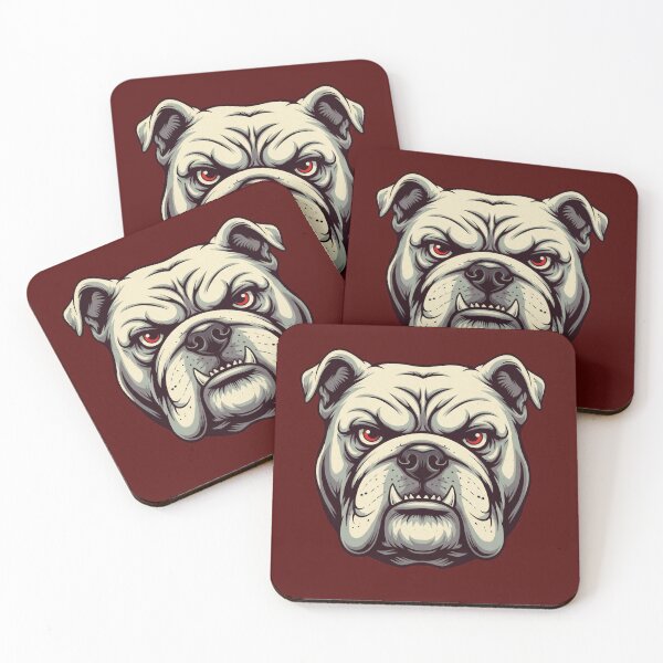 Item preview, Unshakable Loyalty – Fierce Bulldog Stare designed and sold by Rude Monkey Imaginations.