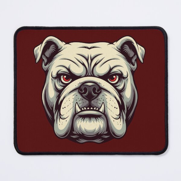 Item preview, Unshakable Loyalty – Fierce Bulldog Stare designed and sold by Rude Monkey Imaginations.