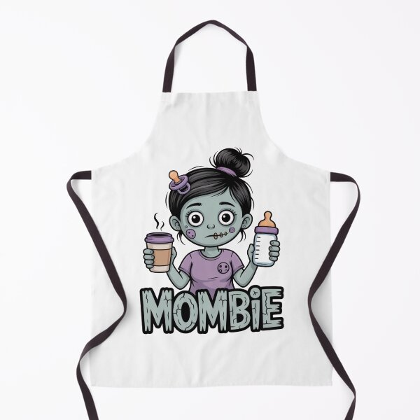 Artikelvorschau, Mombie – Lustiges Zombie-Mama-Kaffee-Design für erschöpfte Mütter entworfen und verkauft von Junkie-Worx.